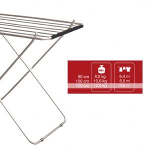 Varal De Chão Sem Abas 1,20 X 0,56 Em Aluminio